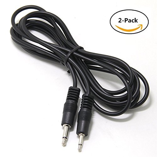 Ancable 6-Feet Mono Cable with 2.5mm Male to 3.5mm Mono Jack Plug