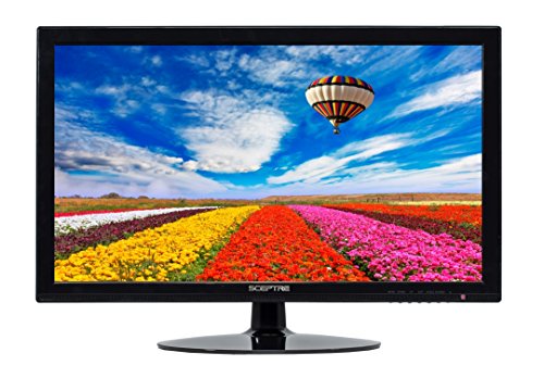 Sceptre 24 Inch LED Monitor: Slim Design with Multiple Input Sources