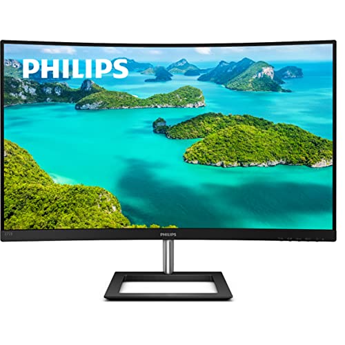 27" Curved Frameless Monitor with Full HD 1080P