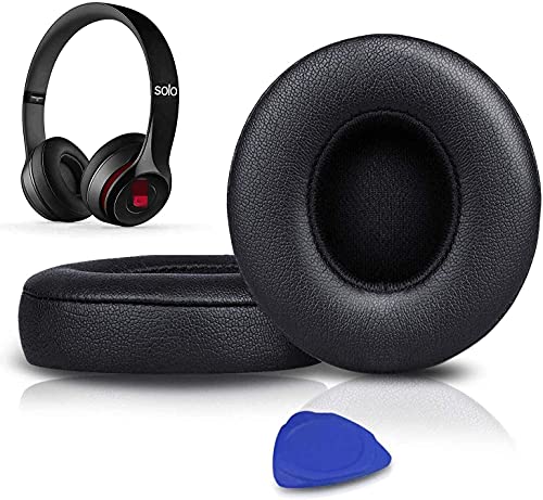 SoloWIT Earpads Replacement for Beats Solo 2 & Solo 3 Wireless Headphones