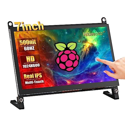 wisecoco 7 Inch HDMI Touchscreen Monitor for Raspberry Pi