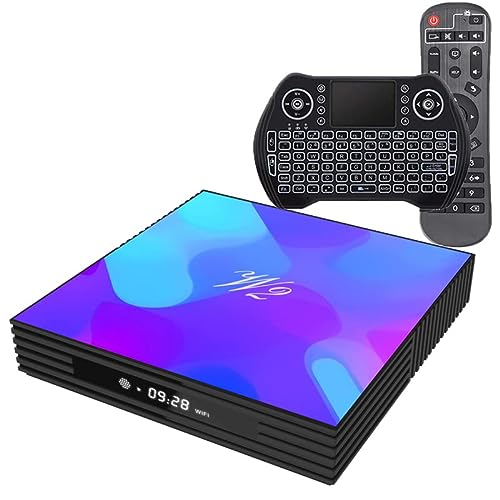 Android 11 TV Box S905W2 with Backlit Mini Keyboard