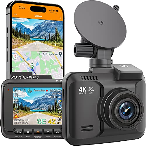 ROVE R2-4K PRO Dash Cam: High-Performance Recording and Advanced Features
