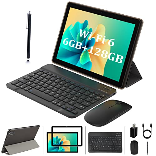 Newest 10 inch Tablets with Keyboard and Accessories