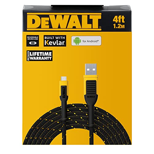 DEWALT Reinforced Micro-USB Cable
