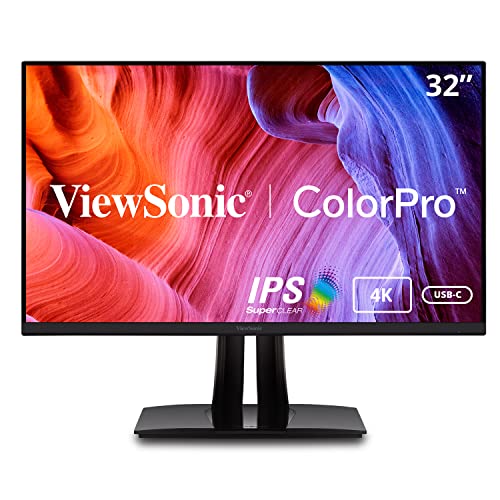 ViewSonic VP3256-4K - Premium IPS 4K Ergonomic Monitor