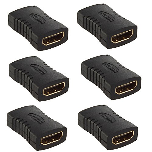HDMI Female to HDMI Female Coupler Connector Pack