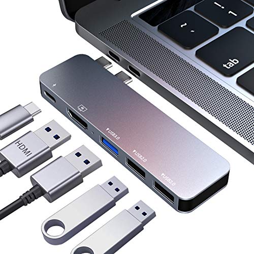 MacBook Pro USB C Adapter with 4K HDMI and Thunderbolt 3