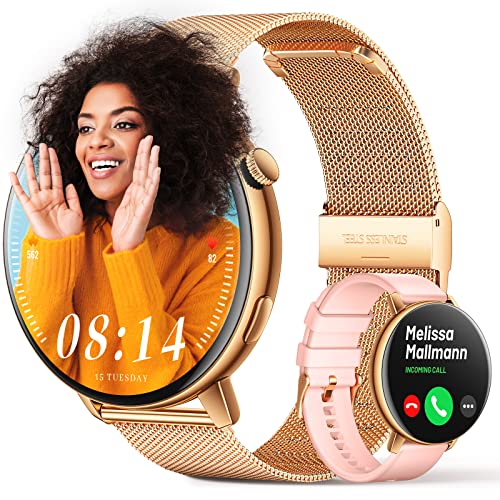 Women's Android Smartwatch for iPhone Compatible - IP68 Waterproof