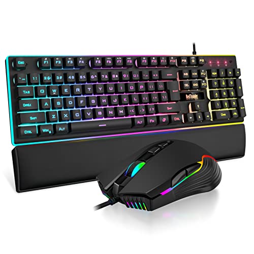 RedThunder K10 Gaming Keyboard and Mouse Combo