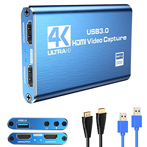 USB 3.0 HDMI Video Capture Card - High-Quality Recording and Streaming