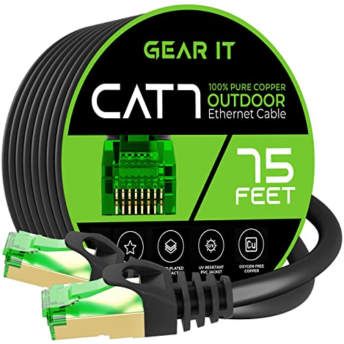 Cat7 Outdoor Ethernet Cable (75ft)