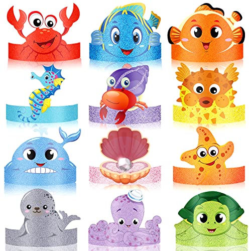 Sea Animals Headbands Party Hats for Girls Kids
