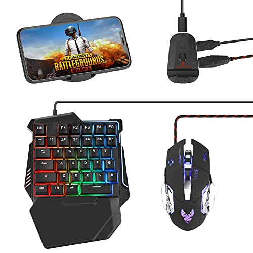 Laelr Half Hand Gaming Keyboard and Mouse Combo
