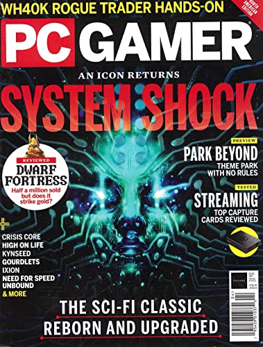 PC Gamer Magazine - April. 2023 - System Sock (Cover) - Brand New