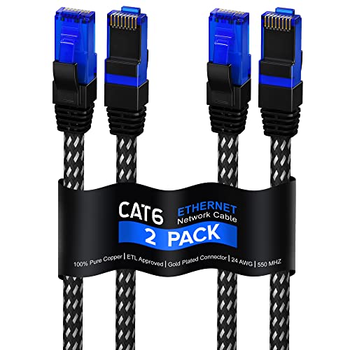 Maximm Cat 6 Ethernet Cable 25 ft