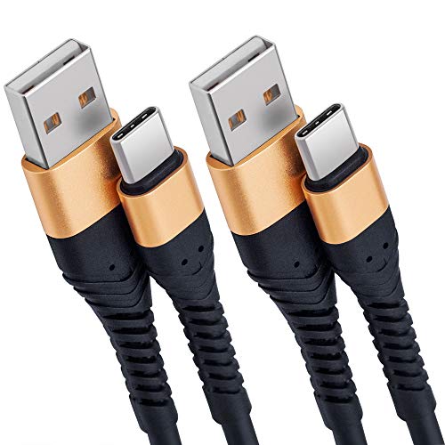 10ft USB Type C Charger Cable Fast Charging - Extra Long 2Pack USB A to USB-C Phone Charging Cord