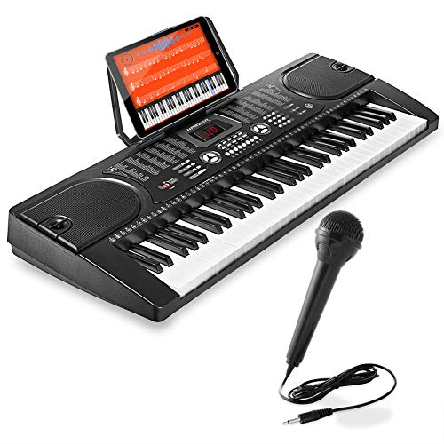 Hamzer 61-Key Portable Electronic Music Keyboard