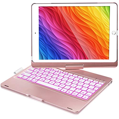 BABG iPad Keyboard Case - Rose Gold