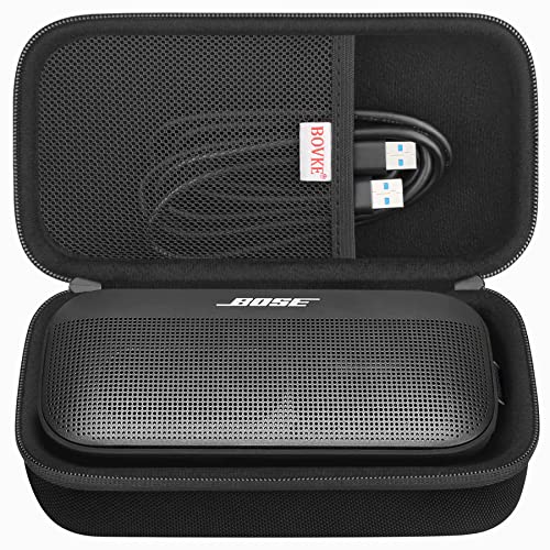 BOVKE Hard Travel Speaker Case for Bose SoundLink Flex