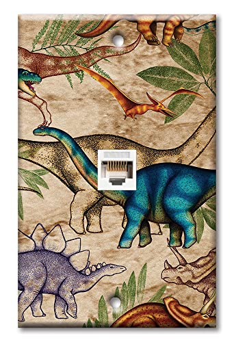 Jungle Dinosaurs Wall Plate