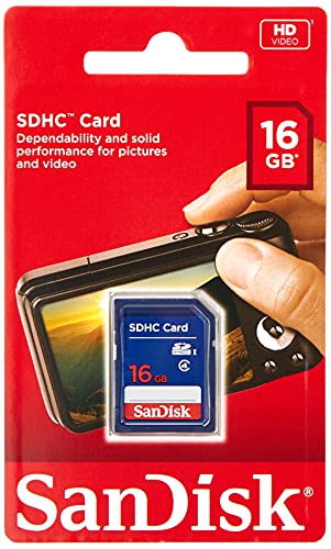 SanDisk 16 GB SDHC Flash Memory Card