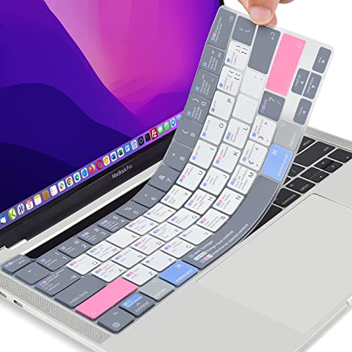 MacBook Pro 13 inch Keyboard Cover Shortcuts