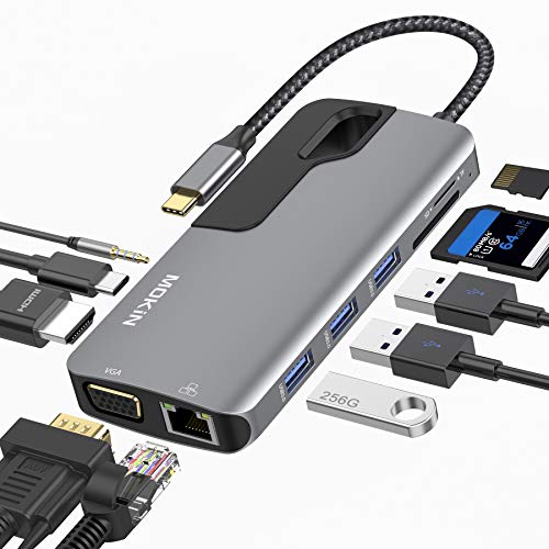 10-in-1 USB C Hub Adapter for MacBook Pro