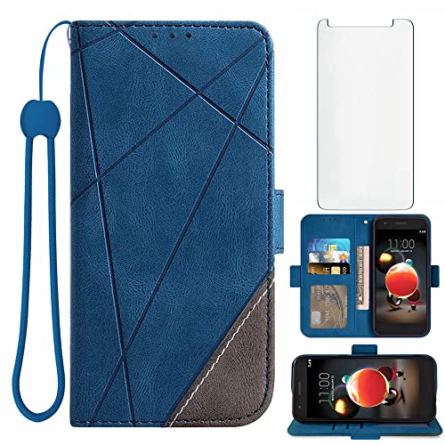 LG Aristo 2 Wallet Phone Case and Screen Protector