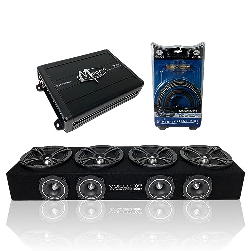 Voicebox Midrange Enclosure & 2000w Amplifier Package