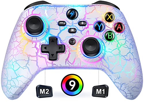 Wireless Switch Controller with RGB Color and Motion Control