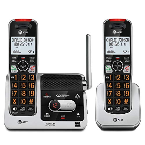 AT&T Cordless Phone with Answering Machine and Call Blocking