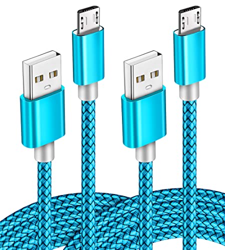 Micro USB Cable 2pack - Fast Android Charger Cord
