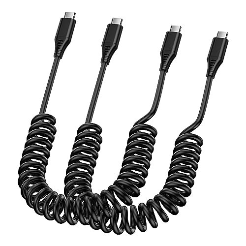 Android Auto USB C Coiled Cable