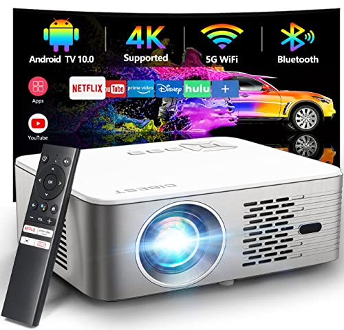 4K Support Android TV 10.0 Projector