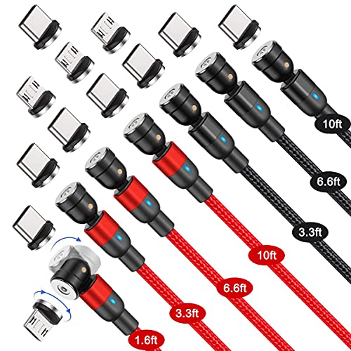 540° Rotation Magnetic Charging Cable