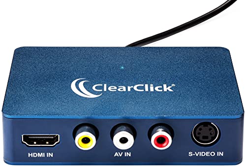 ClearClick Video to USB 1080P USB Capture & Streaming Device