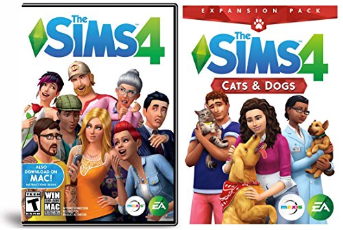 The Sims 4 Cats & Dogs Expansion Bundle - Endless Fun with Virtual Pets!