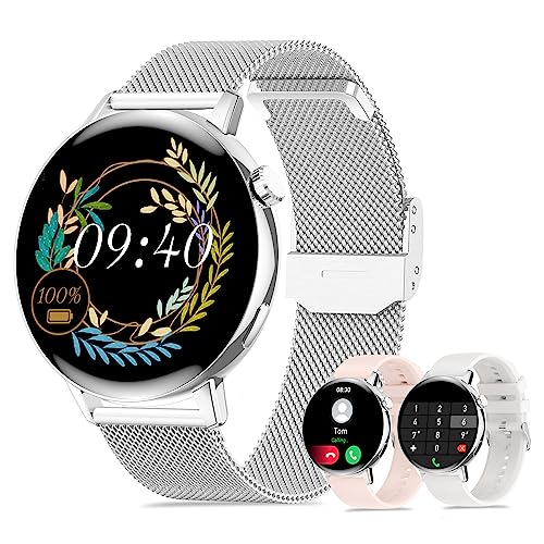 Iaret Women's Smart Watch with Full Touch Screen & Fitness Tracking