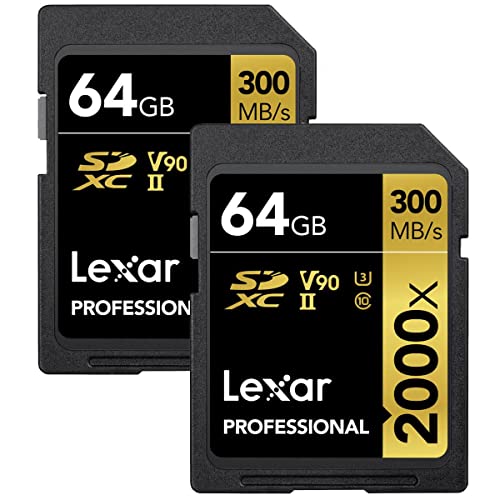 Lexar 2000x SDXC UHS-II Memory Card