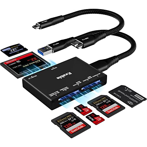 Kxable 7-in-1 USB 3.0 Memory Card Reader/Writer