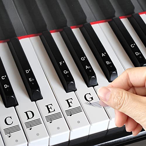 Piano Key Stickers for Kids Beginners