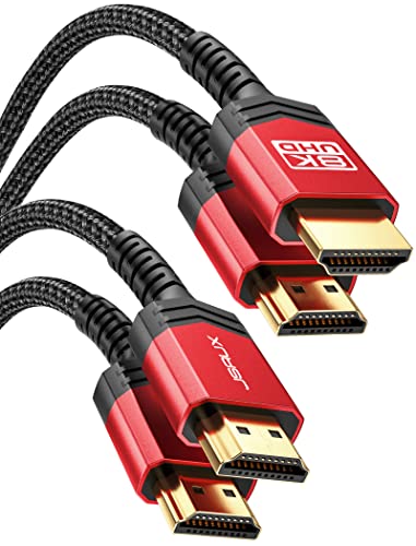 JSAUX Short HDMI Cables - High-Speed 8K & 4K Ultra High Speed Cord