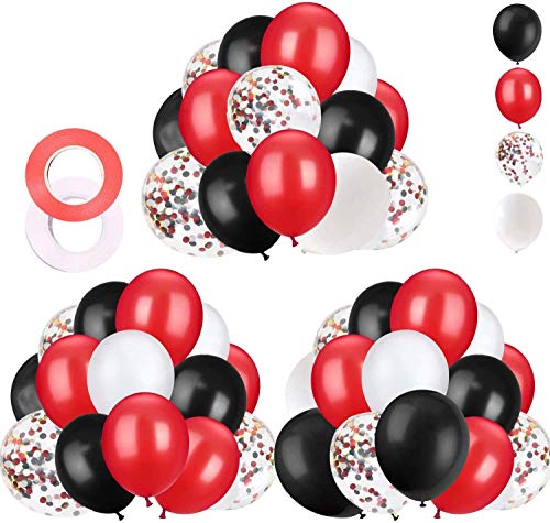 Red and Black Balloons Kit