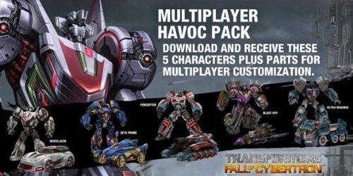 Transformers: Fall of Cybertron Multiplayer Havoc Pack