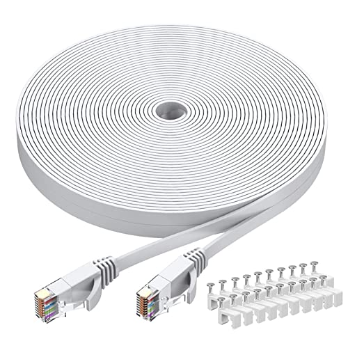 Flat Cat6 Ethernet Cable 40 FT