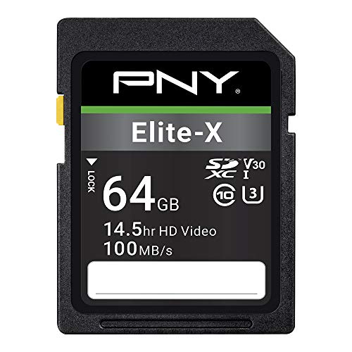 PNY 64GB Elite-X Memory Card