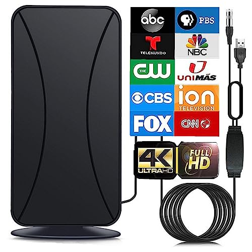 Amplified HD TV Antenna for Smart TV