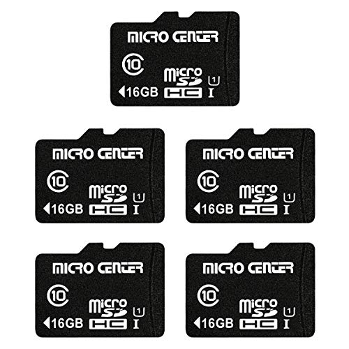 Micro Center 16GB Class 10 Micro SDHC Memory Card