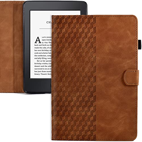 Dteck Kindle Paperwhite Case - Protective Faux Leather Lightweight Cover